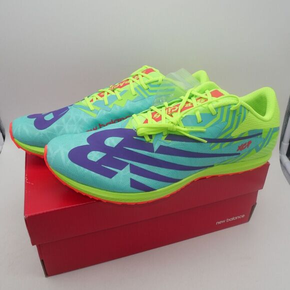 New Balance XC Seven v4 Track Running Sneaker Shoes Men's 10.5 Pixel Green - Picture 1 of 11